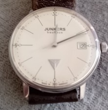 Junkers Bauhaus 35 Damen-/ Unisexuhr 6071-5 Lederband