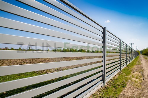 Lamellenzaun alu design - alu,