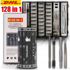 128 in 1 Feinmechaniker Schraubendreher Set Werkzeugset Für PC Handy Brillen Uhr