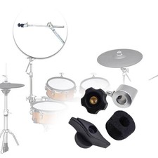 4x Drum Cymbal Clamp Set Cymbal Holder Hardware Easy Installation Tragbares