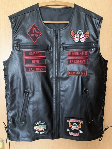 Leder kutte - leder,
