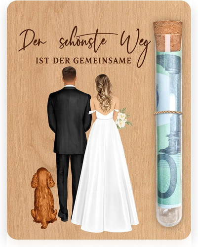 Hochzeitsgeschenk geld holz - hochzeitsgeschenk,
