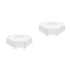  2 Count Garten Gehwegplatten Beton Formen Zementbackschimmel Plastikziegelform