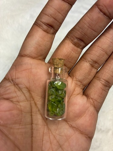 Peridot kristall chip - peridot,