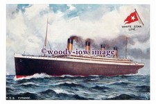 ra0063 - White Star Line Liner - Titanic - Print 6x4