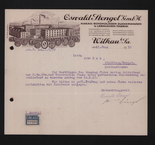 Wilkau hasslau brief - wilkau-hasslau,,