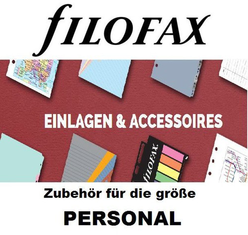 Filofax zubehör für größe - filofax,