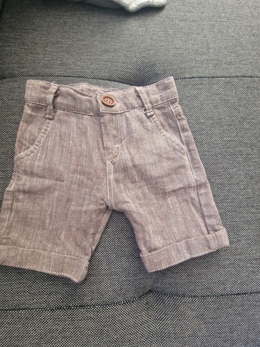 Baby shorts braun gestreift - baby-shorts,