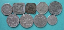 *** DEUTSCHES REICH - * STARKES NOTGELD-LOT 1917-20 * - TEILS SELTEN/ERHALT! ***
