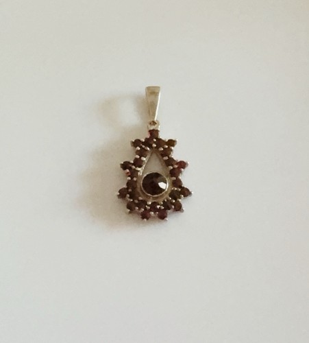 Antiker silber granat - antiker,