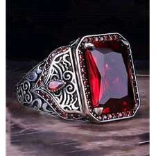 Herren Ring Silberfarben