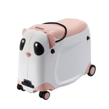 Kinderkoffer Kindergepäck Reisekoffer mit Sitz Rollen Panda Adventure BERWIN