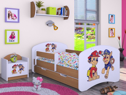 Kinderbett super hunde - kinderbett,