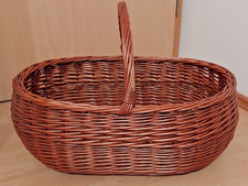Weidenkorb braun,groß m.Henkel