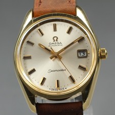 Überholte [fast neuwertig] Omega Seamaster Cal.565 166.067 Gold Automatik...