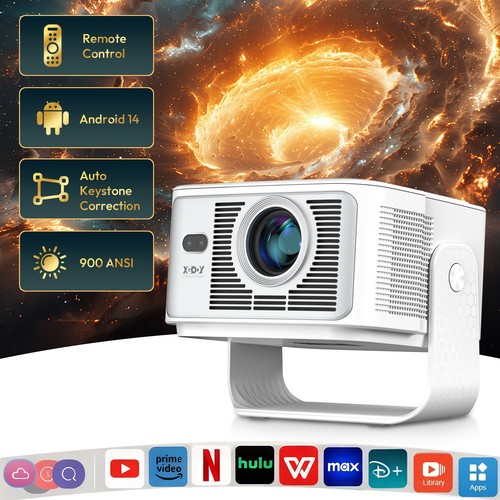 Xgody beamer projektor lcd - lcd, 4k