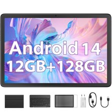 WIFI10 Zoll Tablet 8GB RAM 128GB ROM Android 14 Quad-core 2,0 Ghz IPS Kamera GMS