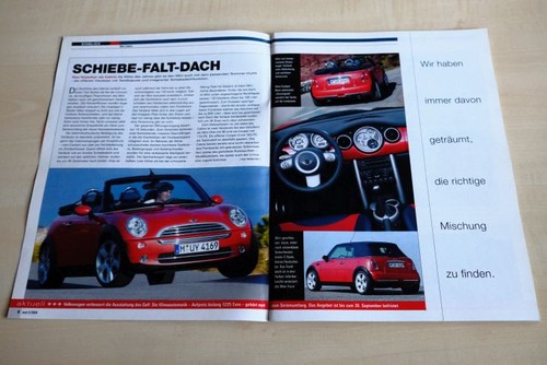 Mot 2004 mini cabrio - cabrio, in