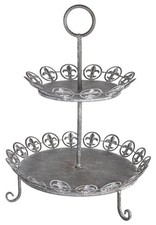 2 Etagen Etagere Landhaus