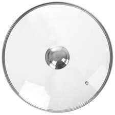 Glasdeckel Pfannen-Deckel Topfdeckel Deckel mit Edelstahlrand 32 cm