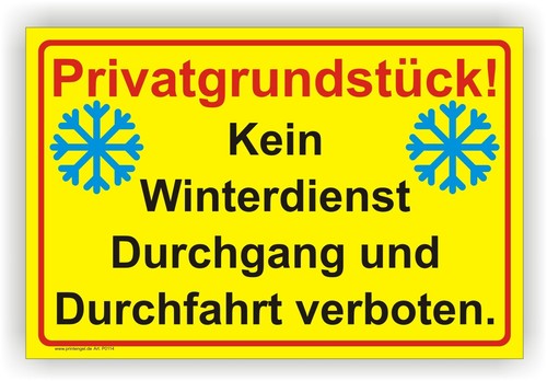 Schild privatgrundstück kein - privatgrundstück,