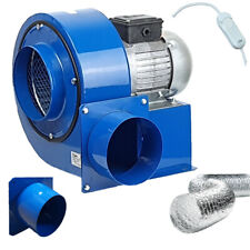 Radialventilator Luftabsaugung Radialgebläse OBRA-200 Radiallüfter KOMPLETT SET
