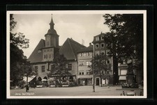 Ansichtskarte jena markt mit - ansichtskarte, jena,
