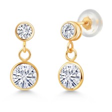 4 PC Lab-Created Weiß Diamant