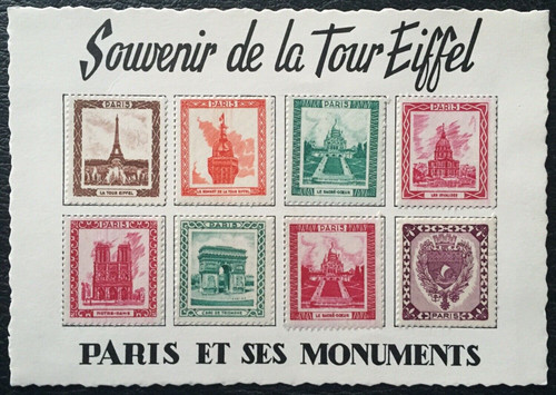 Paris souvenir la tour - paris, de