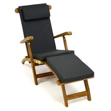 DIVERO Liegestuhl Deckchair