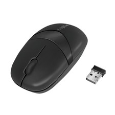 PC Funk Maus USB Funk Maus Optische Mini 2.4 GHz mit 3 Tasten 1000dpi Schwarz