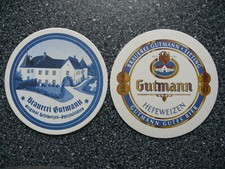 Gutmann Brauerei "Hefeweizen"  aus Titting   Bierdeckel-NEU