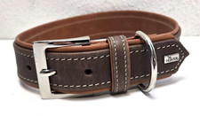 HUNTER  Hunde Halsband * braun   (2160 A1)