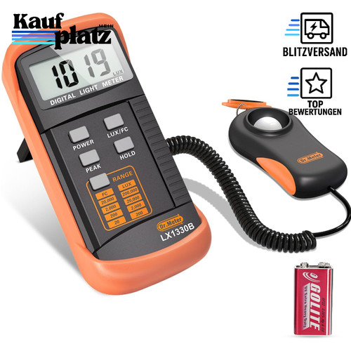 Luxmeter digital 200 000 lux - digital, 0-200.000