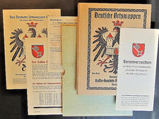 Kaffee HAG Deutsche ORTSWAPPEN Heft 8, fast komplett (272  Werbemarken von 279)