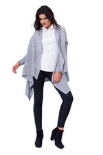 Strick Jacke Umhang Cardigan