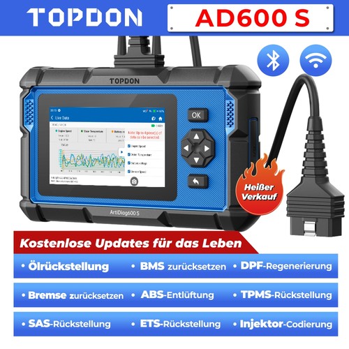 Topdon ad600s kfz obd2 - ad600s,
