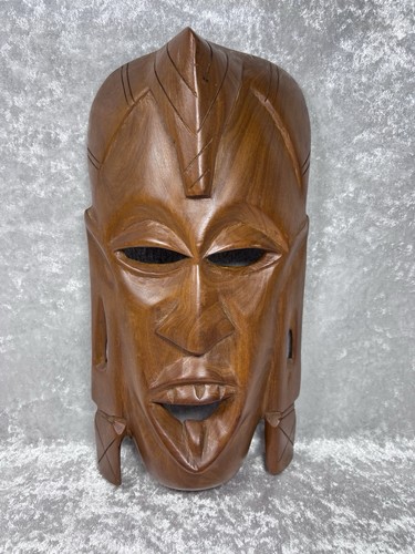 Afrikanische wandmaske braun - afrikanische,