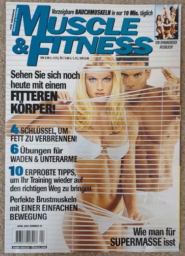Muscle fitness heft april - muscle&fitness, 2001