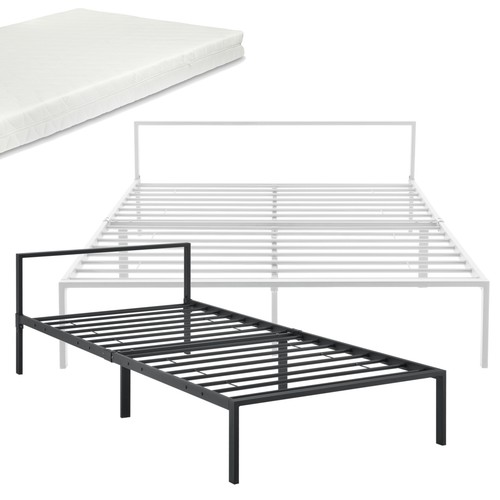 Metallbett matratze - metallbett, +