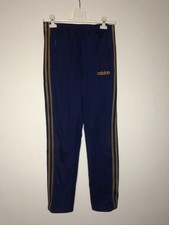 Vintage Herren Adidas Knopfleisten Jogginghose - Retro Trainingshose - Gr. S-M
