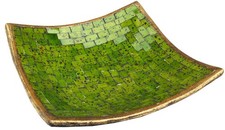 Eckige Mosaikschale