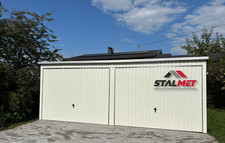 Blechgarage 6,5x5x2,14m