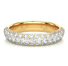 14K Gelbgold Lab-Diamanten