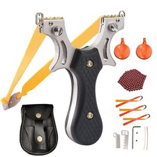 Schleuder Jagd Sling Shot Set für Erwachsene,Professionelle Edelstahl Taktische`