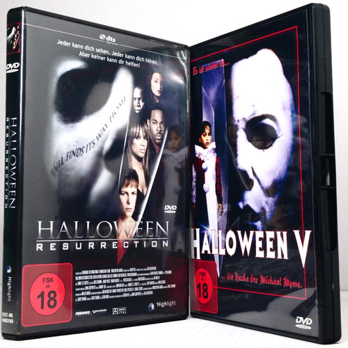 Halloween ressurection dvd - halloween, v