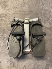 Ultrasport Up-Down-Stepper mit Trainingsbändern, Mini-Fitnessgerät