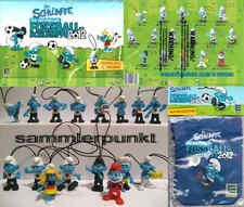 EINZELFIGUR, SPIELFELD oder KOMPLETTSATZ Ihrer Wahl / EDEKA-Fußball-Schlümpfe