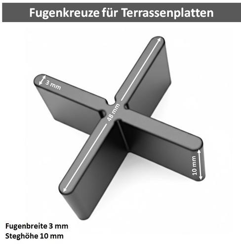 100 stk fugenkreuze mm 10 - fugenkreuze, 3