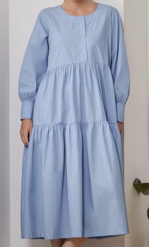 Tcm damen popeline kleid - tcm,